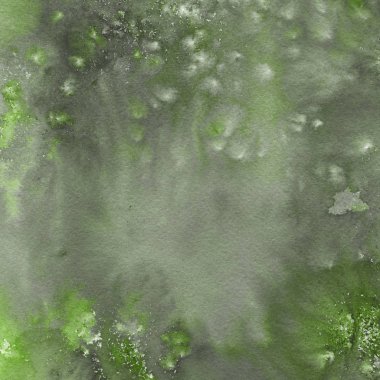 Soyut yeşil suluboya arka plan dekoratif doku