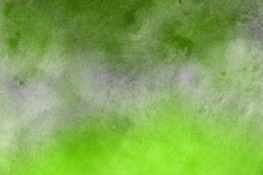 Dekoratif yeşil doku. Soyut suluboya arka plan
