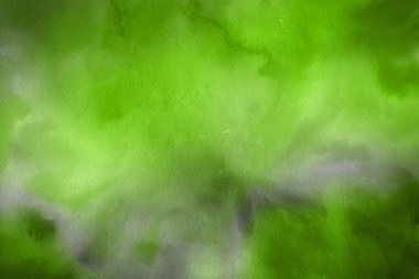 Soyut yeşil suluboya arka plan. Dekoratif doku. 