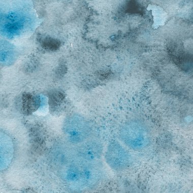 Soyut mavi suluboya arka plan dekoratif doku