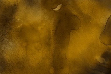  Dekoratif doku. Soyut kahverengi suluboya arka plan.