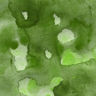 Soyut yeşil suluboya arka plan dekoratif doku