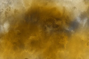  Dekoratif kahverengi doku. Soyut suluboya arka plan.