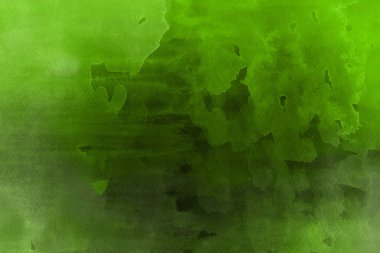 Dekoratif yeşil doku. Soyut suluboya arka plan