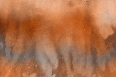 Suluboya kahverengi dekoratif doku. Arka plan