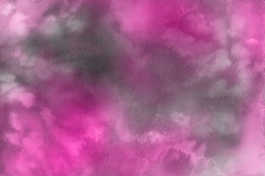 Sulu boya dekoratif doku. Parlak pembe arka plan