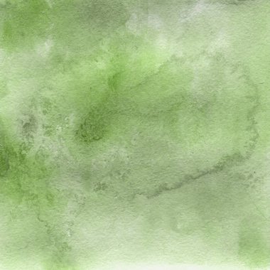 Soyut yeşil suluboya arka plan dekoratif doku