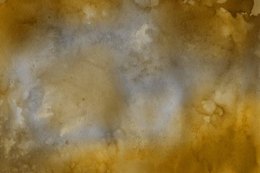  Dekoratif doku. Soyut kahverengi suluboya arka plan.