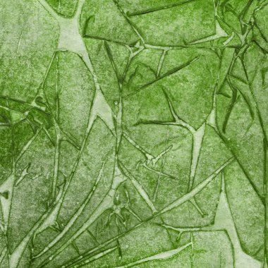 Yeşil arka plan, akrilik boyama dekoratif doku