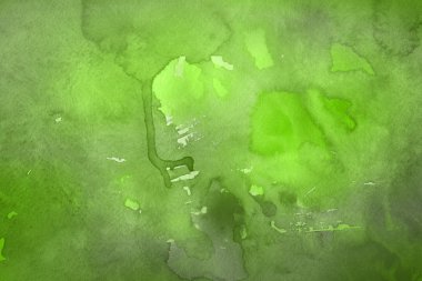 Soyut yeşil suluboya arka plan. Dekoratif doku. 