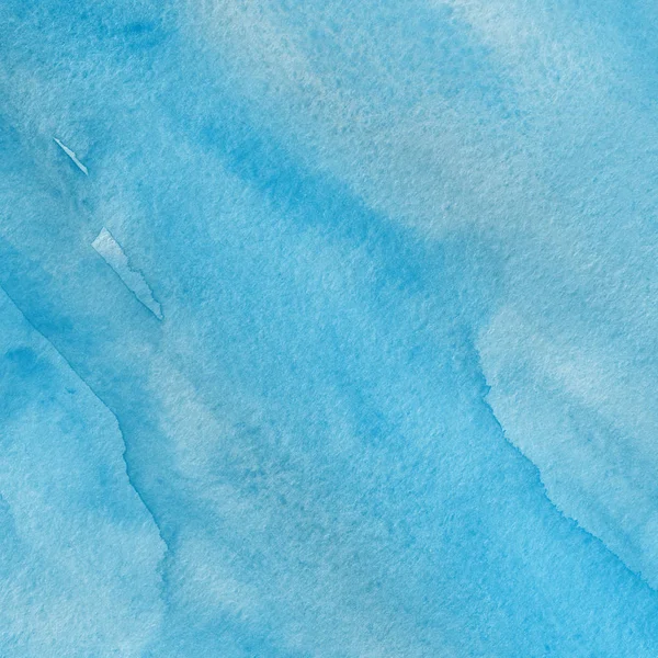 Astratto Sfondo Acquerello Blu Texture Decorativa — Foto Stock