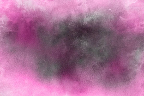 수채화 텍스처입니다 분홍색 — 스톡 사진