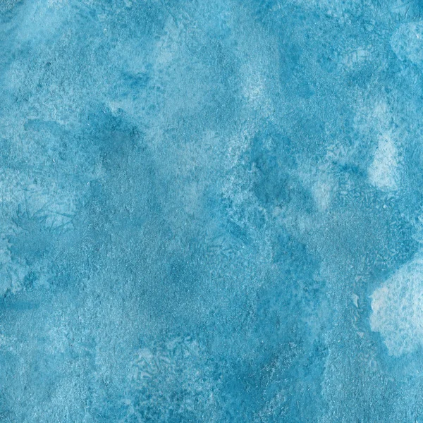 Fondo Acuarela Azul Abstracto Textura Decorativa — Foto de Stock