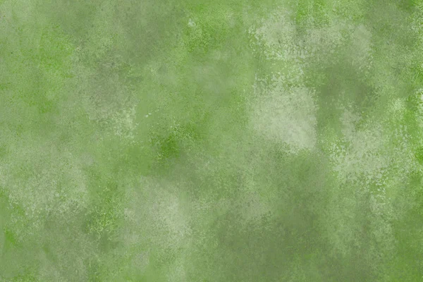 Fondo Verde Abstracto Pinturas Mezclan Textura Decorativa — Foto de Stock