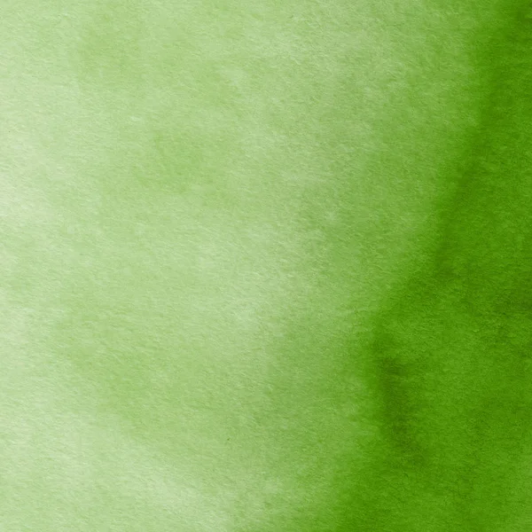 Textura Decorativa Fondo Acuarela Verde Abstracto — Foto de Stock