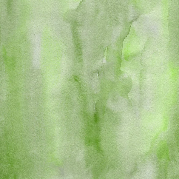 Texture Décorative Fond Aquarelle Vert Abstrait — Photo