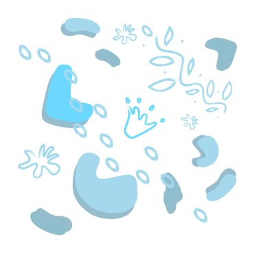 el çizilmiş desen, arka plan-illüstrasyon 