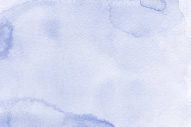 Soyut mavi suluboya arka plan dekoratif doku