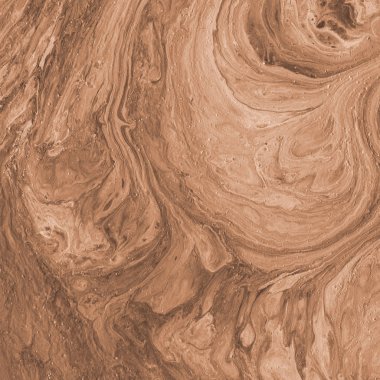 Soyut kahverengi arkaplan, boyalar dekoratif dokuyu karıştırır