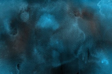  Dekoratif mavi doku. Soyut suluboya arka plan.