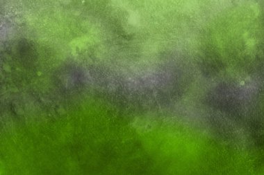 Dekoratif yeşil doku. Soyut suluboya arka plan
