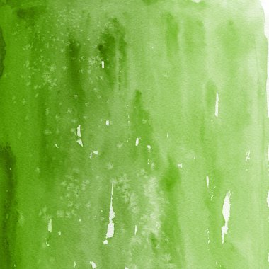 Soyut yeşil suluboya arka plan. Dekoratif doku. 