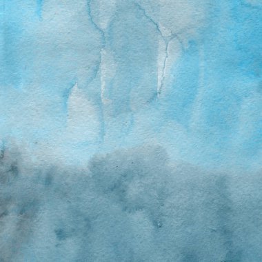 Soyut mavi suluboya arka plan dekoratif doku