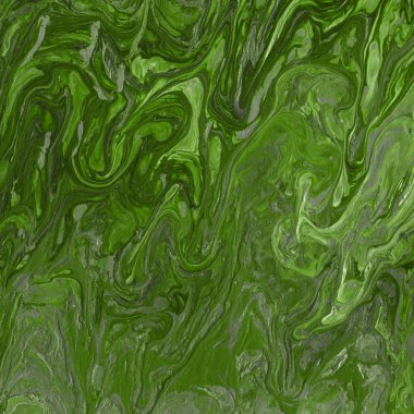 Yeşil arka plan. Dekoratif doku, desen 