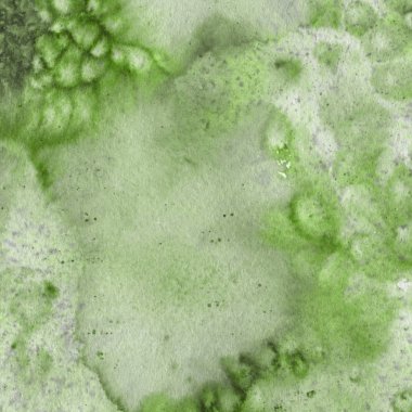 Soyut yeşil suluboya arka plan dekoratif doku