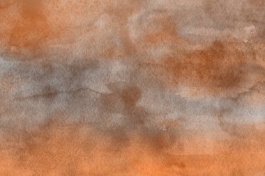 Suluboya kahverengi dekoratif doku. Arka plan