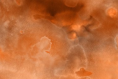 Sulu boya dekoratif doku. Kahverengi arka plan