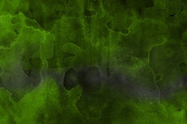 Dekoratif yeşil doku. Soyut suluboya arka plan