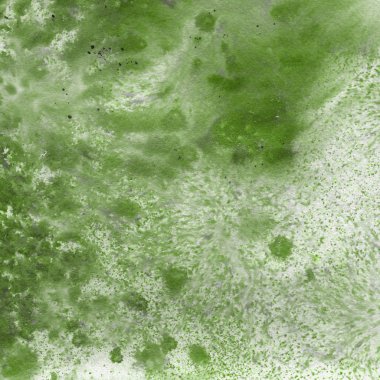 Soyut yeşil suluboya arka plan dekoratif doku