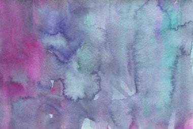 Suluboya mavi arka plan. Dekoratif doku, desen 