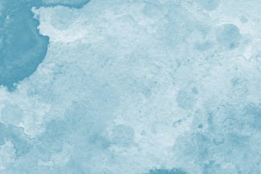 Soyut Mavi arka plan, suluboya dekoratif doku