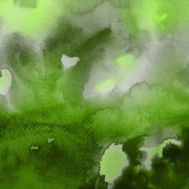 Dekoratif doku, yeşil suluboya arka plan