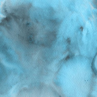 Soyut mavi suluboya arka plan dekoratif doku