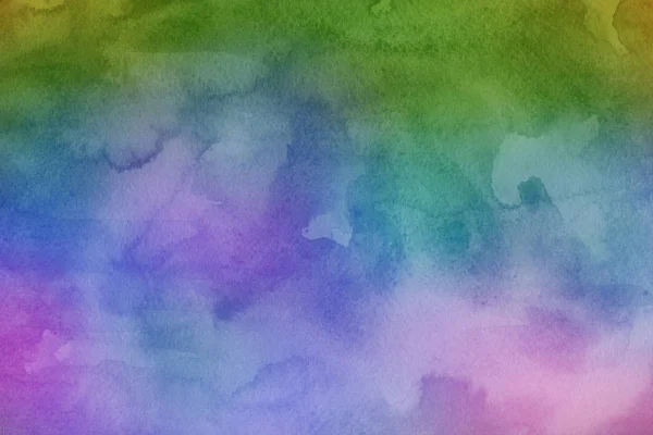 Watercolor Bright Decorative Texture Abstract Background — Stock Photo, Image