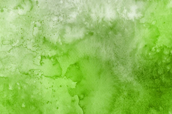 Fundal Abstract Verde Acuarelă Textura Decorativă Model — Fotografie, imagine de stoc