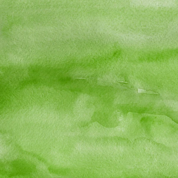 Textura Decorativa Fundo Aquarela Verde Abstrato — Fotografia de Stock