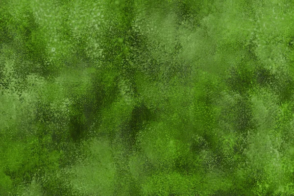 Streszczenie Tło Zielony Mieszania Farby Dekoracyjne Tekstury — Zdjęcie stockowe