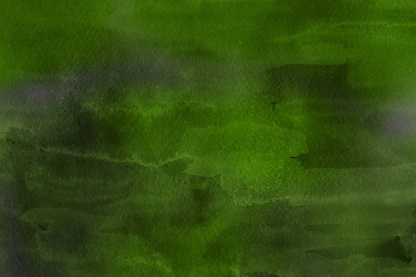 Textura Decorativa Abstrato Fundo Aquarela Verde — Fotografia de Stock