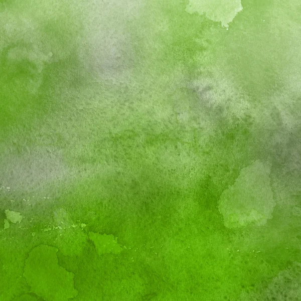 Textura Decorativa Fundo Aquarela Verde Abstrato — Fotografia de Stock