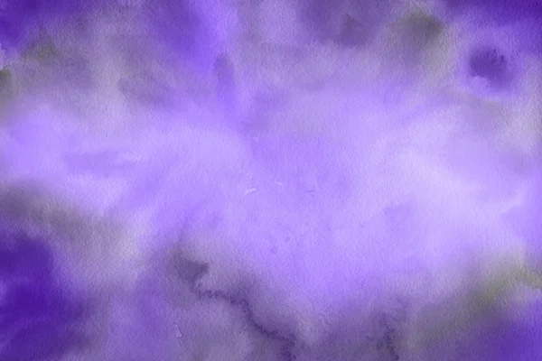 Abstrait Fond Aquarelle Violet Vif Texture Décorative Lumineuse — Photo