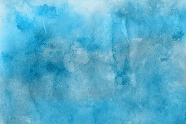 Dekorative Textur Abstrakte Blaue Aquarelle Hintergrund — Stockfoto
