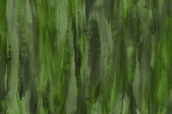 Fondo Verde Abstracto Pinturas Mezclan Textura Decorativa — Foto de Stock