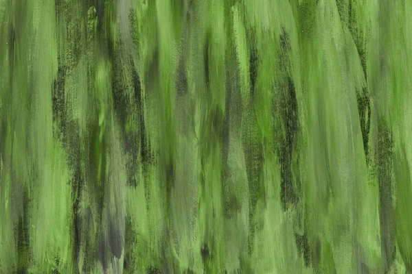 Fond Vert Abstrait Peintures Mélanger Texture Décorative — Photo