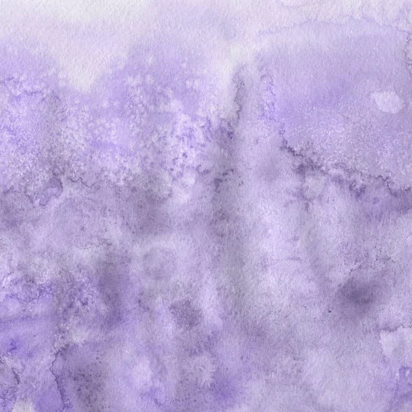 Abstrato Violeta Aquarela Fundo Textura Decorativa — Fotografia de Stock