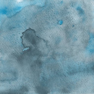 Soyut mavi suluboya arka plan dekoratif doku