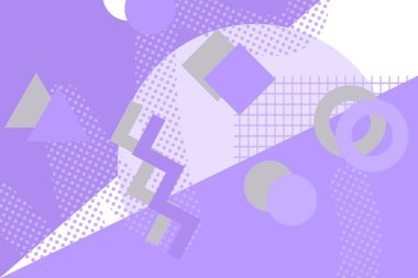 farklı geometrik desen, arka plan-illüstrasyon 